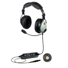 David Clark DC ONE-XP / ONE-XA Aviation Headset with Bluetooth and Hybrid ANR – 6-Pin & 5-Pin XLR Connector