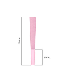 84mm Cones - Pink (500ct)