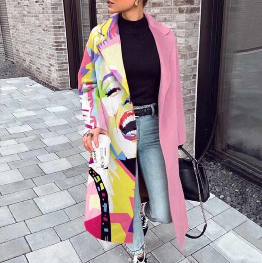 Marlyn Long Coat | Artistic & Iconic